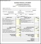 Business Financial Statement Form To Download