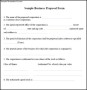 Business Proposal Form