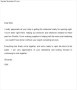 Business Thank You Letter