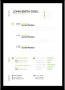 CV Resume Free PSD Template