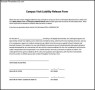 Campus visit Liability Release Form