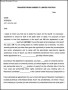 Career to Limited Position Transfer Letter Template