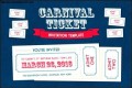 Carnival Ticket Invitation Template