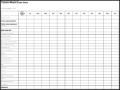 Cash Flow Worksheet Template