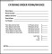 Catering Invoice Format