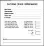 Catering Invoice Format