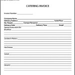 Catering Invoice Pdf