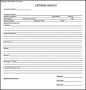 Catering Receipt Template