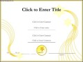 Certificate Example Template