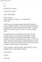 Charity Formal Letter Sample
