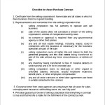 Checklist For Asset Purchase Contract
