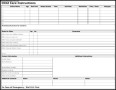 Child Care Instruction Form Template