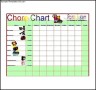Chore List Template Excel Free