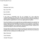 Christmas Business Letter Template