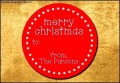 Christmas Gift Label Template