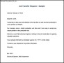 Chronicle HR Job Transfer Request Sample PDF