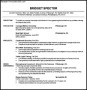 Civil Engineer Resume Template Word