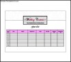 Clooney Wedding Guest List Template