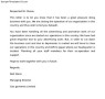 Closing Business Letter to Clients
