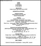 College Application Resume Template