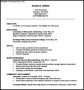 College Freshman Resume Template