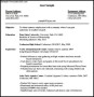 College Resume Examples