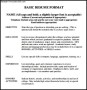 College Resume Format