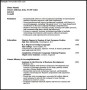 College Resume Template Microsoft Word