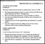 Combination Resume Marketing PDF