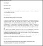 Company Official Legal Letter Template Word Format