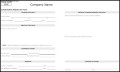 Compensation Adjustment Form Template