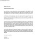Confirmation Letter to The Bishop