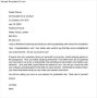 Congratulations Achievement Letter
