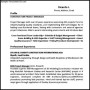 Construction Project Manager Resume Sample PDF
