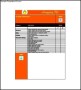 Construction Snag List Template