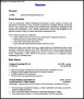 Consultant Resume Format