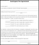 Contingent Fee Agreement Template