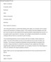 Contract Termination Letter