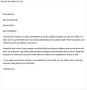 Corporate Condolence Letter Sample
