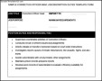 Correction Officer Head Job Description Template