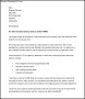 Cover Letter For CV Template Sample Word Format