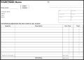 Credit Debit Memo Template