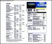 Cruise Campus Itinerary Template Example PDF Format