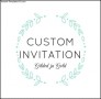Custom Event Invitation