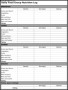 Daily Food Group Log Template