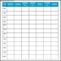 Daily Itinerary Template Word