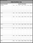 Daily Nutrition Log Template