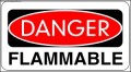 Danger Flammable Sign Template