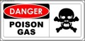Danger – Poison Gas Sign Template