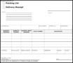 Delivery Receipt Form Template